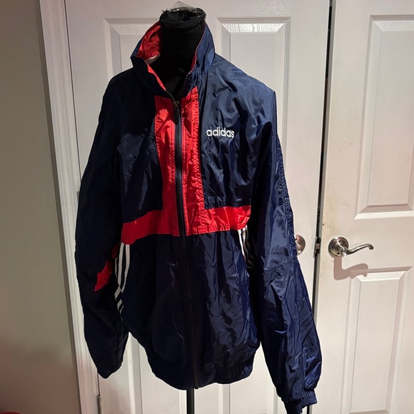 adidas Other - Adidas Navy and Red Men's Jacket